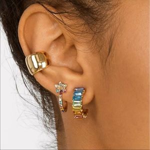 ⭐️B1G1FREE⭐️ 🆕 • Blythe • Bauble Bar Style Pave Crystal Hoop